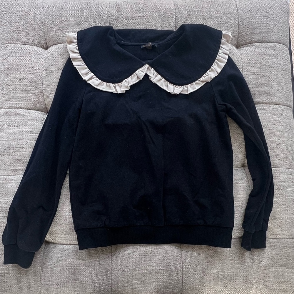 Anthropologie collared sweater